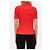 Top de punto acanalado rojo Courreges - vista 4