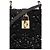 Dolce & Gabbana Borsa a tracolla in raso e pelle nera - vista 3