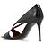 Sandali Giuseppe Zanotti in pelle nera con tacco a spillo - vista 5