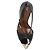 Sandali Giuseppe Zanotti in pelle nera con tacco a spillo - vista 6