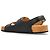 Sandali Balenciaga x Scholl in pelle nera - vista 2