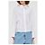 Camisa de algodón blanca plisada Attico - vista 3