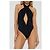 Costume da bagno intero Balmain nero - vista 3