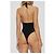 Costume da bagno intero Balmain nero - vista 4