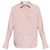 Camisa rosa de algodón asimétrica Attico