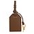 Charm in pelle Dolce & Gabbana Marrone - vista 3