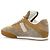 Sneakers Chloé Kick in pelle beige e marrone - vista 2