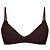 Top de biquíni Tory Burch marrom