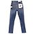 Vaqueros denim desgastados de tiro alto RE/DONE Originals en algodón azul - vista 2