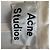 Giacca wrap trasparente Acne Studios in seta giallo pastello - vista 4