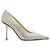 Décolleté Jimmy Choo Ixia Argentati con Cristalli