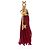 Charm per borsa Dolce & Gabbana oro con chiave e nappa rossa - vista 4