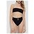 Costume da bagno due pezzi Balmain nero monogramma - vista 3