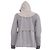 Sudadera con capucha superpuesta con detalles de volantes Marc by Marc Jacobs en algodón gris - vista 4