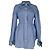 Autre Marque Camicia con busto smock Alexander Wang in cotone azzurro