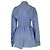 Autre Marque Camicia con busto smock Alexander Wang in cotone azzurro - vista 3