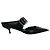 Mules Alexander McQueen Punk Buckle in pelle nera