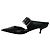 Mules Alexander McQueen Punk Buckle in pelle nera - vista 7
