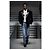 Blazer in velluto nero Dolce & Gabbana - vista 4