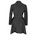 Christian Dior Striped Pattern Blazer in Black Wool - view 3