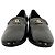Chanel CC Loafer mit runder Kappe aus schwarzem Lackleder - Ansicht 2