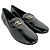Chanel CC Loafer mit runder Kappe aus schwarzem Lackleder - Ansicht 6