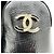 Chanel CC Loafer mit runder Kappe aus schwarzem Lackleder - Ansicht 8