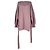 Stella Mc Cartney Stella Mccartney Strickpullover mit Bindegürtel aus rosa Wolle