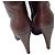 Prada Platform Knee-High Boots in Brown Leather - view 12
