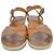 Apc Sandali con zeppa Judith A.P.C. in pelle marrone - vista 2