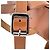 Apc Sandali con zeppa Judith A.P.C. in pelle marrone - vista 8