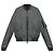 Dolce & Gabbana Leinen Bomberjacke Grau