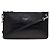 Borsa a tracolla Dolce & Gabbana in pelle nera effetto coccodrillo