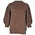 Anine Bing Rosalind Strickpullover aus brauner Alpaka-Wolle