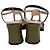Fendi Peep-Toe T-Strap Pumps aus schwarzem Leder - Ansicht 7