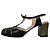 Fendi Peep-Toe T-Strap Pumps aus schwarzem Leder - Ansicht 8