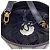 Borsa a secchiello Staud Striped Bissett in pelle nera - vista 11