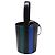 Borsa a secchiello Staud Striped Bissett in pelle nera - vista 3