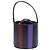 Borsa a secchiello Staud Striped Bissett in pelle nera - vista 4