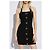 Balmain Off-the-Shoulder Strickkleid Schwarz - Ansicht 3