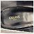 Céline Décolleté T-Strap Celine Triomphe in pelle verniciata nera - vista 9
