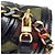 Borsa a spalla convertibile Small Fleming Marquetry Tory Burch in pelle nera - vista 14