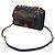 Borsa a spalla convertibile Small Fleming Marquetry Tory Burch in pelle nera - vista 2