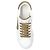 Baskets en cuir Dolce & Gabbana blanches - vue 3