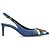 Décolleté slingback in denim Dolce & Gabbana blu