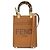 Fendi Sunshine Shopper Leather Mini