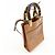 Fendi Sunshine Shopper Leather Mini - vista 4