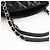 Borsa a tracolla Chanel Mademoiselle Matelassé Black - vista 5