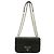 Prada Nappa Gaufre Schultertasche mit Kette und Raffung