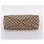 Gucci Vintage Bamboo Handle GG Canvas Medium - vue 5